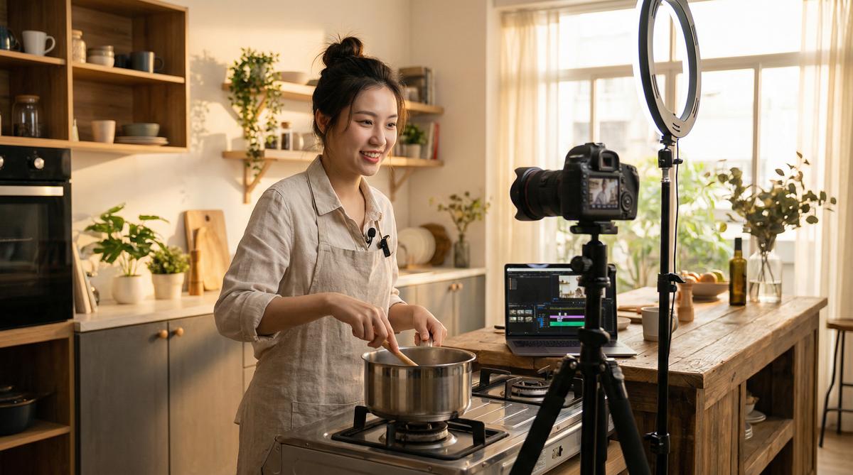 国产主播视频-美食VLOG视频